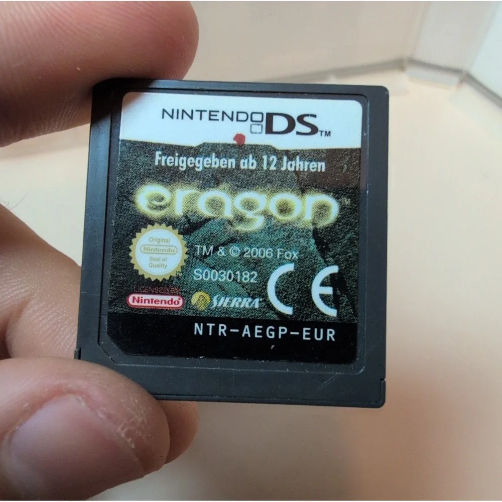 Eragon Nintendo DS EUR Sierra 2006 Game No Manual